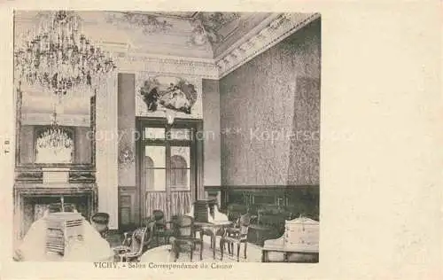 AK / Ansichtskarte VICHY_03_Allier Salon Correspondance de Casino 