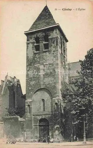 AK / Ansichtskarte CLICHY LA GARENNE_92_Hauts de Seine Eglise 