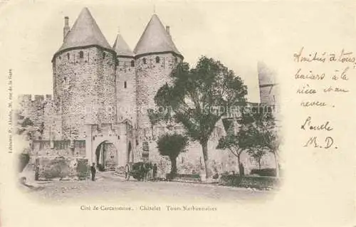 AK / Ansichtskarte CARCASSONNE_11_Aude Chatelet Tours Narbonnaises 