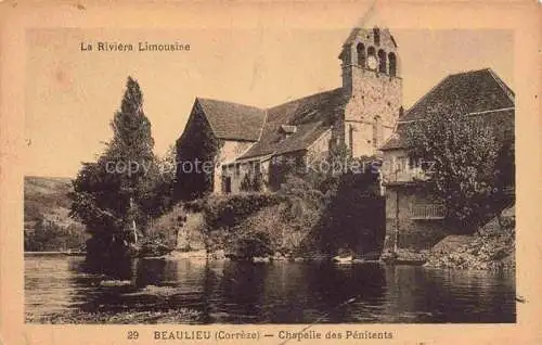 AK / Ansichtskarte Beaulieu_Dordogne_ sur Dordogne_19_Correze Chapelle des Penitents 