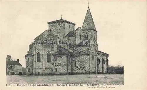 AK / Ansichtskarte Saint Desire_Montlucon_03_Allier Eglise 