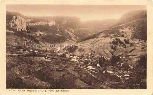 AK / Ansichtskarte Mouthier Haute Pierre_Besancon_25_Doubs Depuis Hautepierre 