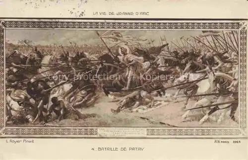 AK / Ansichtskarte Patay_Orleans_45_Loiret La vie de Jeanne d Arc 4. Bataille de Patay 