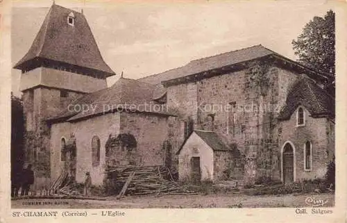 AK / Ansichtskarte St Chamant_Tulle_19_Correze Eglise 