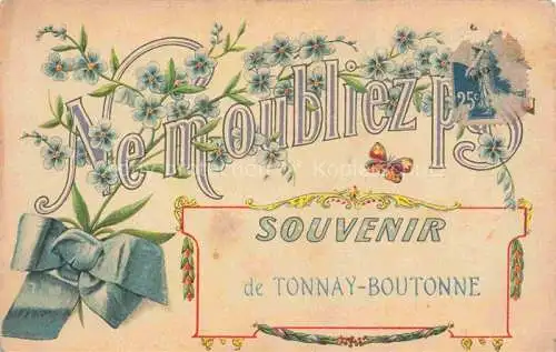 AK / Ansichtskarte Tonnay Boutonne_Saint Jean d_Angely_17_Charente Maritime Souvenir de Tonnay Boutonne 