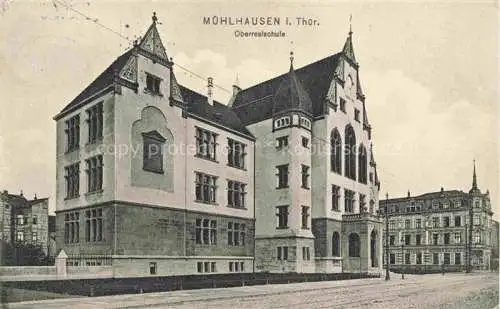 AK / Ansichtskarte  Muehlhausen Thueringen Oberrealschule