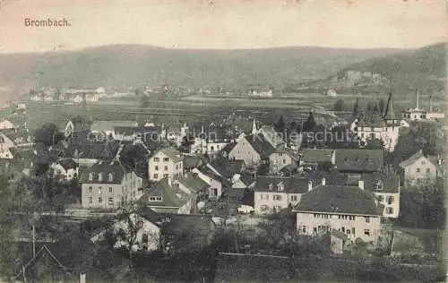 AK / Ansichtskarte  Brombach Loerrach Panorama Pruefstempel