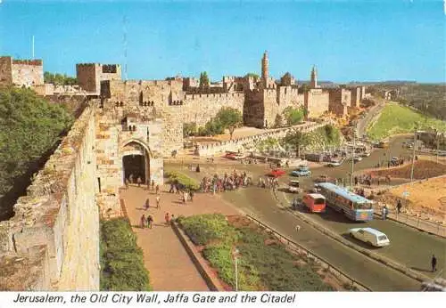 AK / Ansichtskarte  Jerusalem  Yerushalayim Israel The Old City Wall Jaffa Gate and the Citadel