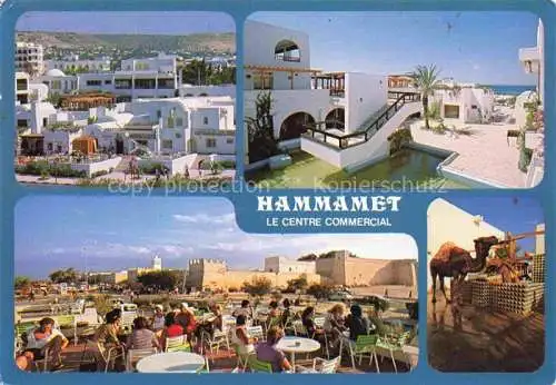 AK / Ansichtskarte  Hammamet Tunesie Le Centre Commercial Vue partielle