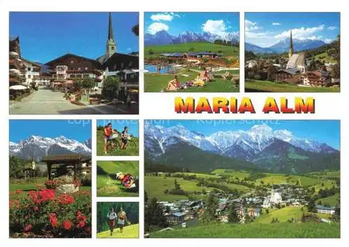 AK / Ansichtskarte  Maria Alm Steinernen Meer AT Orts und Teilansichten Panorama