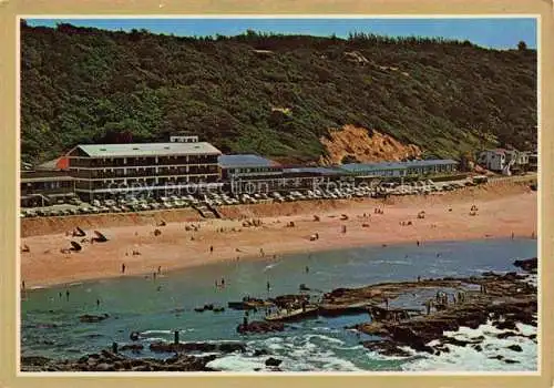 AK / Ansichtskarte  Natal Suedafrika Southafrica RSA The natural bathing pool beach and the 4 Provinces Hotel Fliegeraufnahme