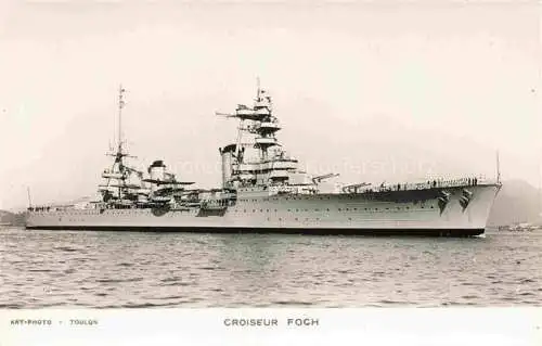 AK / Ansichtskarte  Marine  Warships Croiseur Foch