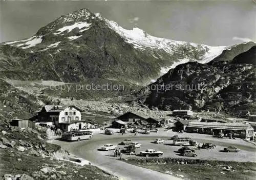 AK / Ansichtskarte  Postbus Postauto Omnibus Sustenstrasse Sustenhorn 