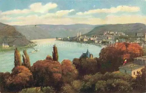 AK / Ansichtskarte HOFFMANN__Heinrich_Kuenstlerkarte Boppard a. Rh. 