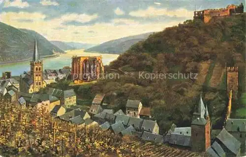 AK / Ansichtskarte HOFFMANN__Heinrich_Kuenstlerkarte Bacharach a. Rh. 