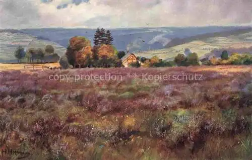 AK / Ansichtskarte HOFFMANN__Heinrich_Kuenstlerkarte Heide bei Malmedy in der Eifel hohe Vann 