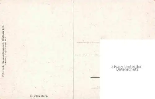 AK / Ansichtskarte HOFFMANN__Heinrich_Kuenstlerkarte St. Odilinberg 