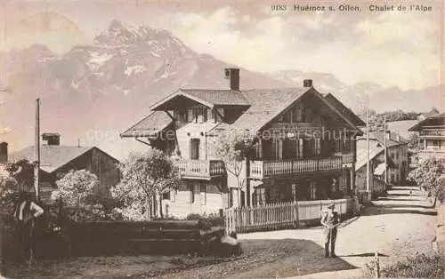 AK / Ansichtskarte Huemoz_Aigle_VD Chalet de l Alpe 