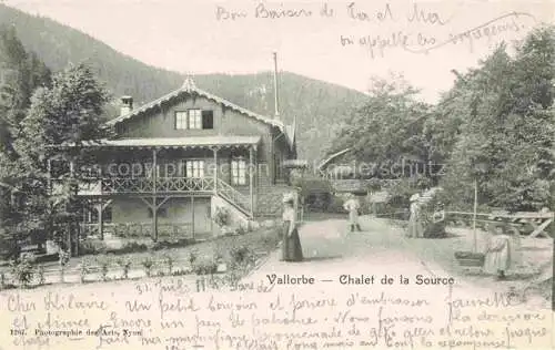 AK / Ansichtskarte Vallorbe_Orbe_VD Chalet de la Source 