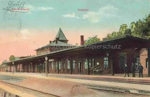 AK / Ansichtskarte Altmuensterol_Montreux Vieux_Altkirch_68_Haut Rhin Bahnhof 