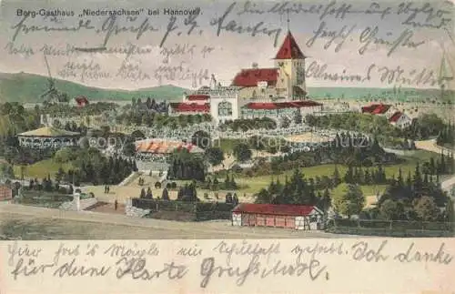 AK / Ansichtskarte  Gehrden  Hannover Panorama Berggasthaus Niedersachsen Kuenstlerkarte