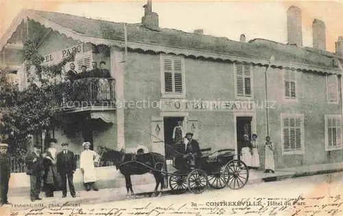 AK / Ansichtskarte Contrexeville_Neufchateau_88_Vosges Hotel du Parc 