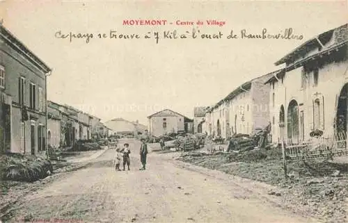 AK / Ansichtskarte Moyemont_Epinal_88_Vosges Centre du village 