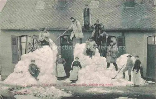 AK / Ansichtskarte Ballon_de_Servance_Le_Thillot_Epinal_88_Vosges Le restaurant en hiver 