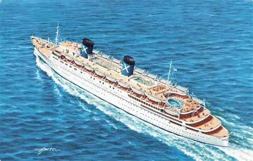 AK / Ansichtskarte  Dampfer Oceanliner Queen Frederica  Sun Cruises