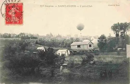 AK / Ansichtskarte Saint_Cloud_92_Hauts de Seine Aero Club de France des ballons 