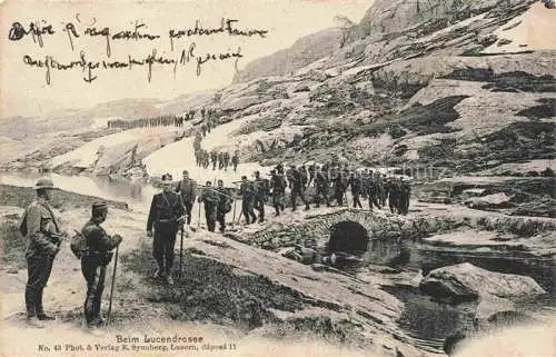 AK / Ansichtskarte Airolo_Leventina_TI Am Lucendrosee Lago di Lucendro 