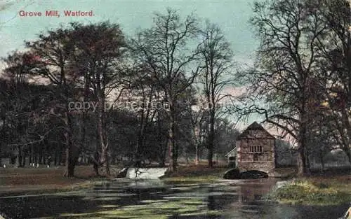 AK / Ansichtskarte  Watford: Hertfordshire UK Grove Mill