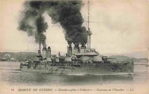 AK / Ansichtskarte  Marine  Warships Guerre Diderot 