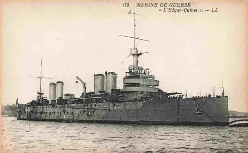 AK / Ansichtskarte  Marine  Warships Guerre L Edgar Quinet 
