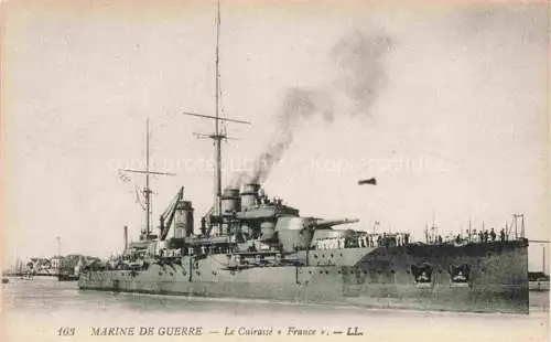 AK / Ansichtskarte  Marine  Warships Guerre Le Cuirassi France