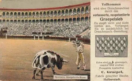 AK / Ansichtskarte  Corrida de Toros Stierkampf Bullfight-- Spanische Stiergefechts-Scene