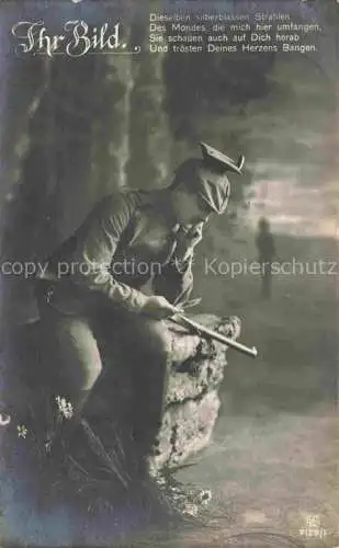 AK / Ansichtskarte  Foto GLCo Nr. 7129/1 Ihr bild Soldat Bild Gewehr