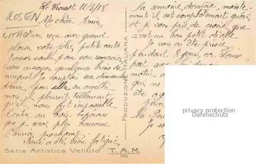 AK / Ansichtskarte  Rosen Roses Rosas-- T.A.M. Nr.1102 Litho Rot