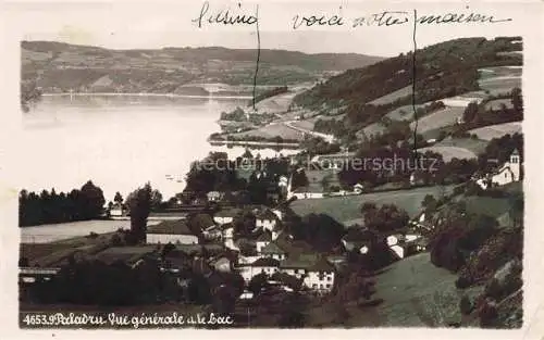 AK / Ansichtskarte  Paladru Tour-du-Pin 38 Isere Vue générale et le lac