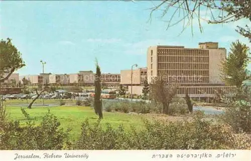 AK / Ansichtskarte  Jerusalem  Yerushalayim Israel Hebrew University