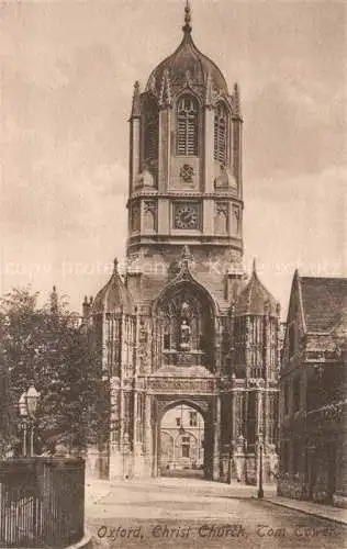 AK / Ansichtskarte  Oxford  Oxfordshire UK Christ Church Tom Tower