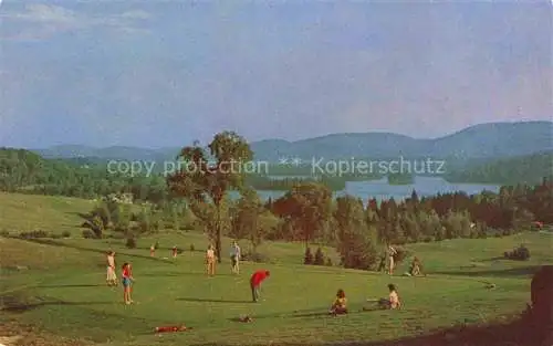 AK / Ansichtskarte  QUEBEC Canada Laurentian Gold and Country Club Lac des Sables