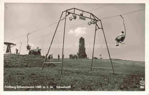 AK / Ansichtskarte  Sessellift Chairlift Telesiege Feldberg Schwarzwald 