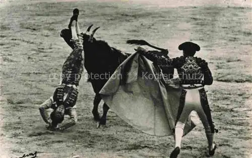 AK / Ansichtskarte  Stierkampf Corrida de Toros Bullfight-- espeetacular