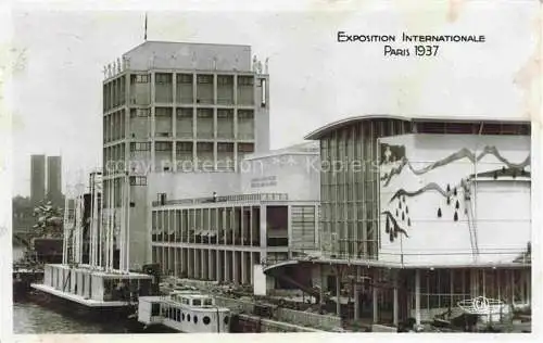 AK / Ansichtskarte  Exposition Internationale Paris 1937 Les Pavillons D Italie et de Suisse