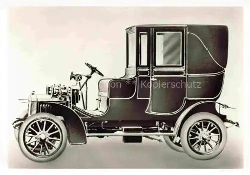 AK / Ansichtskarte  Oldtimer Autos Adler 8/15 PS Droschke Adler Werke