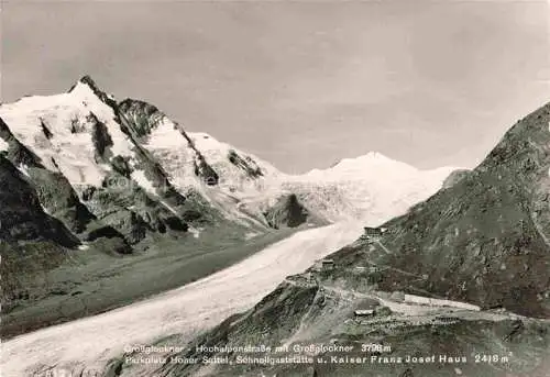 AK / Ansichtskarte  Gletscher Glacier Glaciar Ghiacciaio-- Grossglockner Hochalpenstrasse 