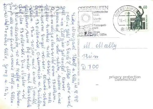 AK / Ansichtskarte  Briefmarkensprache auf Ak Lichtenstein