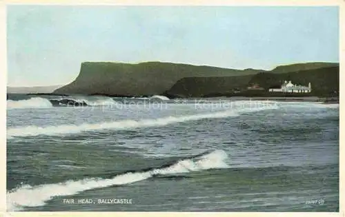 AK / Ansichtskarte  Ballycastle Antrim Northern Ireland UK Fair Head Kuestenpanorama