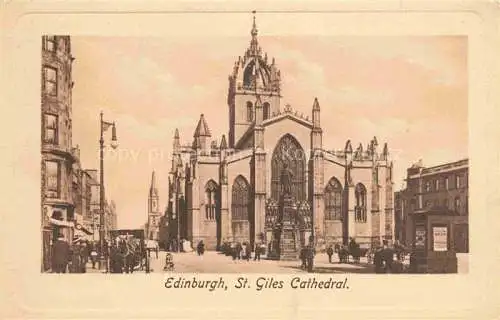 AK / Ansichtskarte  EDINBURGH  SCOTLAND UK St. Giles Cathedral Tucks Post Card No. 2459